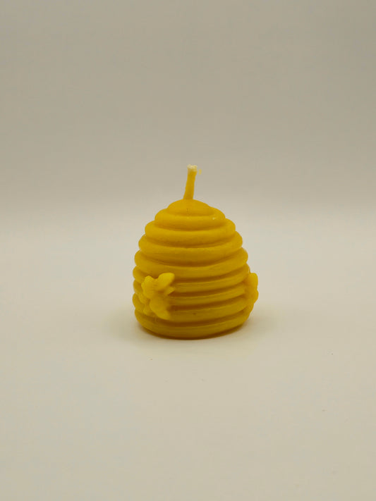 Beeswax Skep Candle